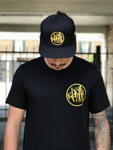 Know Your Worth Shirt Black/Gold
