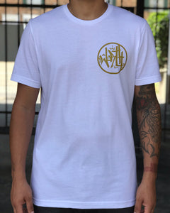 Know Your Worth Shirt White/Gold